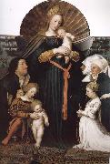 Hans Holbein Our Lady Meyer china oil painting artist
